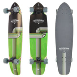 Sector Nine Strand Shralper 34" x 8.7" Cruiser Complete