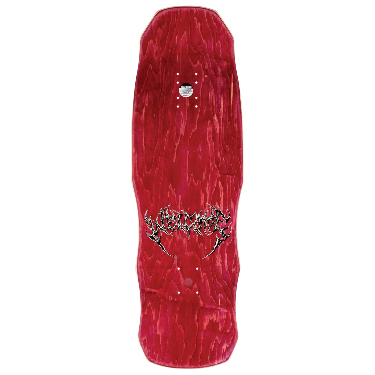 Welcome Torment on Dark Lord Dark Red Stain 9.8" Skateboard Deck