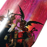 Welcome Torment on Dark Lord Dark Red Stain 9.8" Skateboard Deck