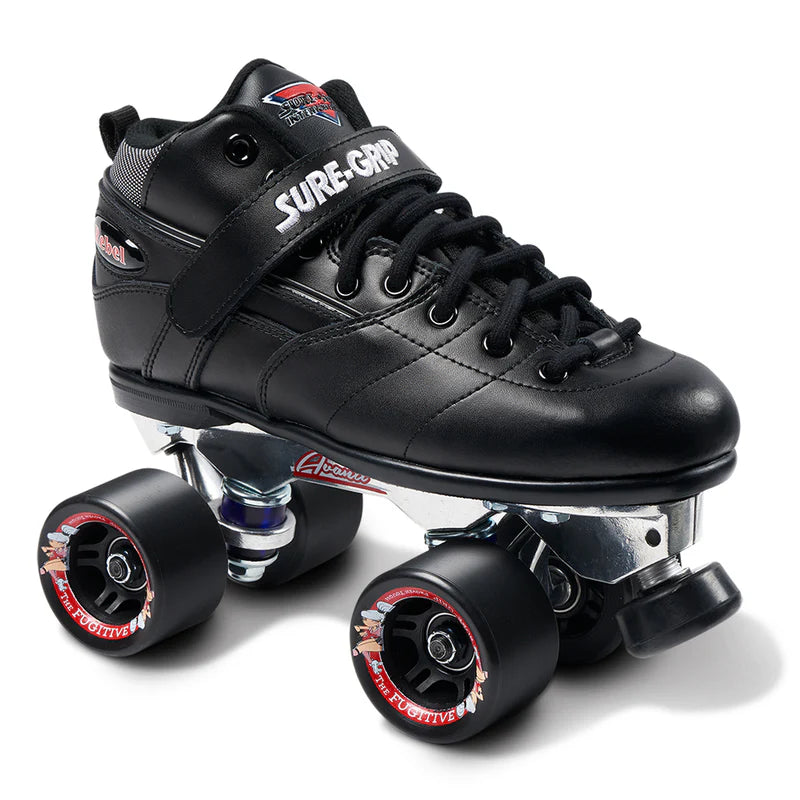 Sure Grip Rebel Avanti Black Roller Skates