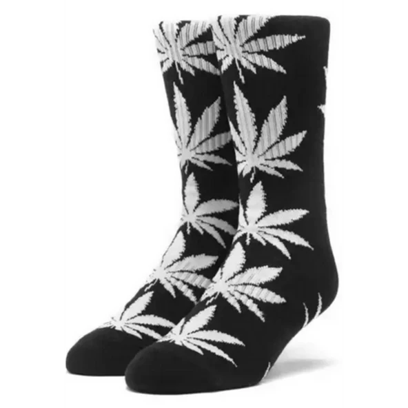 HUF Plantlife Black/Gray Crew Socks