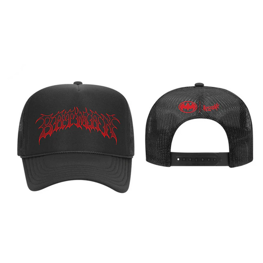 Welcome x Batman Black Trucker Hat
