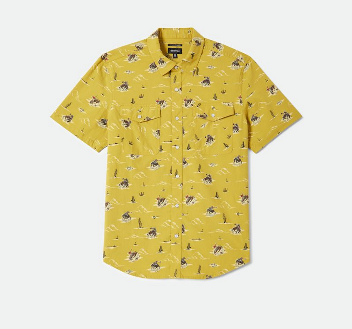 Brixton X Lone Star Texas Gold S/s Woven Shirt