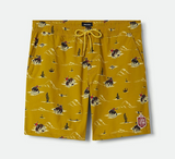 Brixton X Lone Star Everyday Stretch Texas Gold 7" Hybrid Shorts