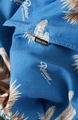 Brixton X Rainier Blue Sky S/s Woven Shirt