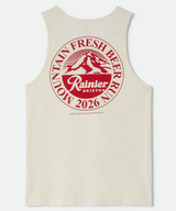 Brixton Rainier Beer Run Natural Tank Top