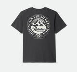 Brixton Rainier Beer Run Black S/s Standard Tee Shirt