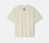 Brixton Colt 45 Forty Oz Natural S/s Oversized Tee Shirt