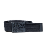 Nike SB Dunk Inspired Black Ribbed Web Belt
