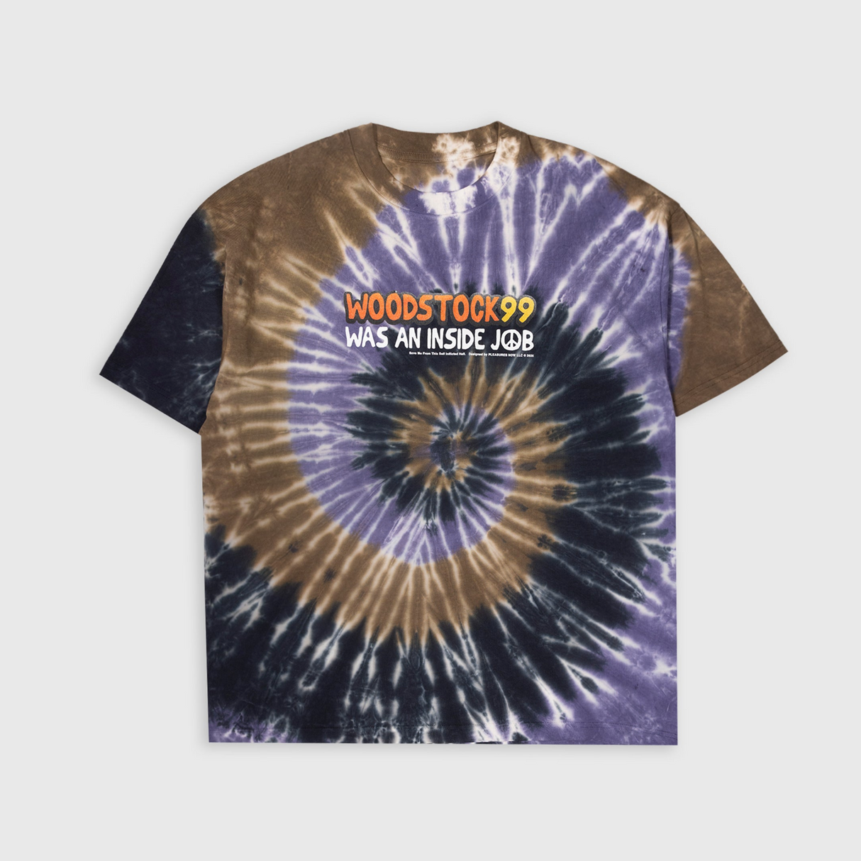 Pleasures Inside Job Tie Dye S/s Shirt