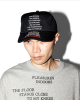 Pleasures Atmosphere Black Snapback Hat