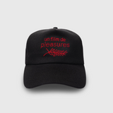 Pleasures Film Black Snapback Hat