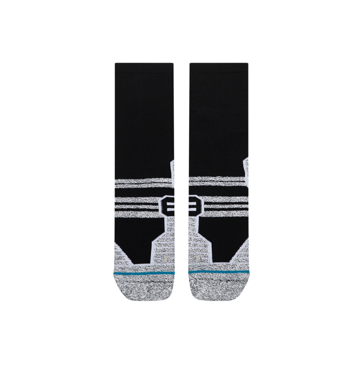 Stance Fusion Grip Crew Black Socks