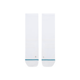 Stance Fusion Grip White Socks