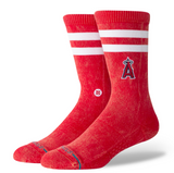 Stance Rotation Los Angeles Angels Crest Red Socks