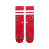 Stance Rotation Los Angeles Angels Crest Red Socks