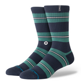 Stance Caesar Stripe Green Socks