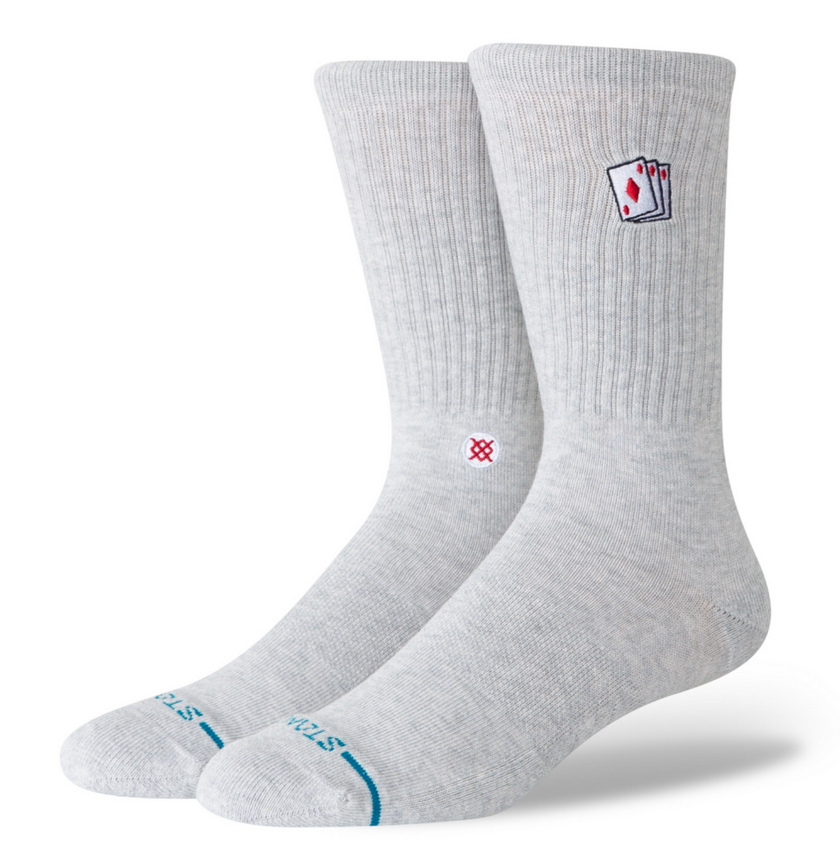 Stance Hit Me Heather Grey Socks