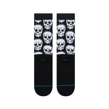 Stance Static Skull Black Socks