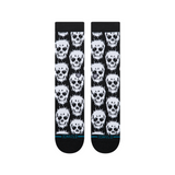 Stance Static Skull Black Socks