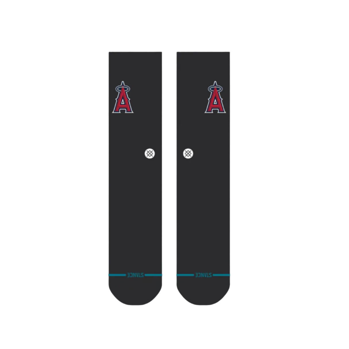 Stance Los Angeles Angels Crest Black Socks