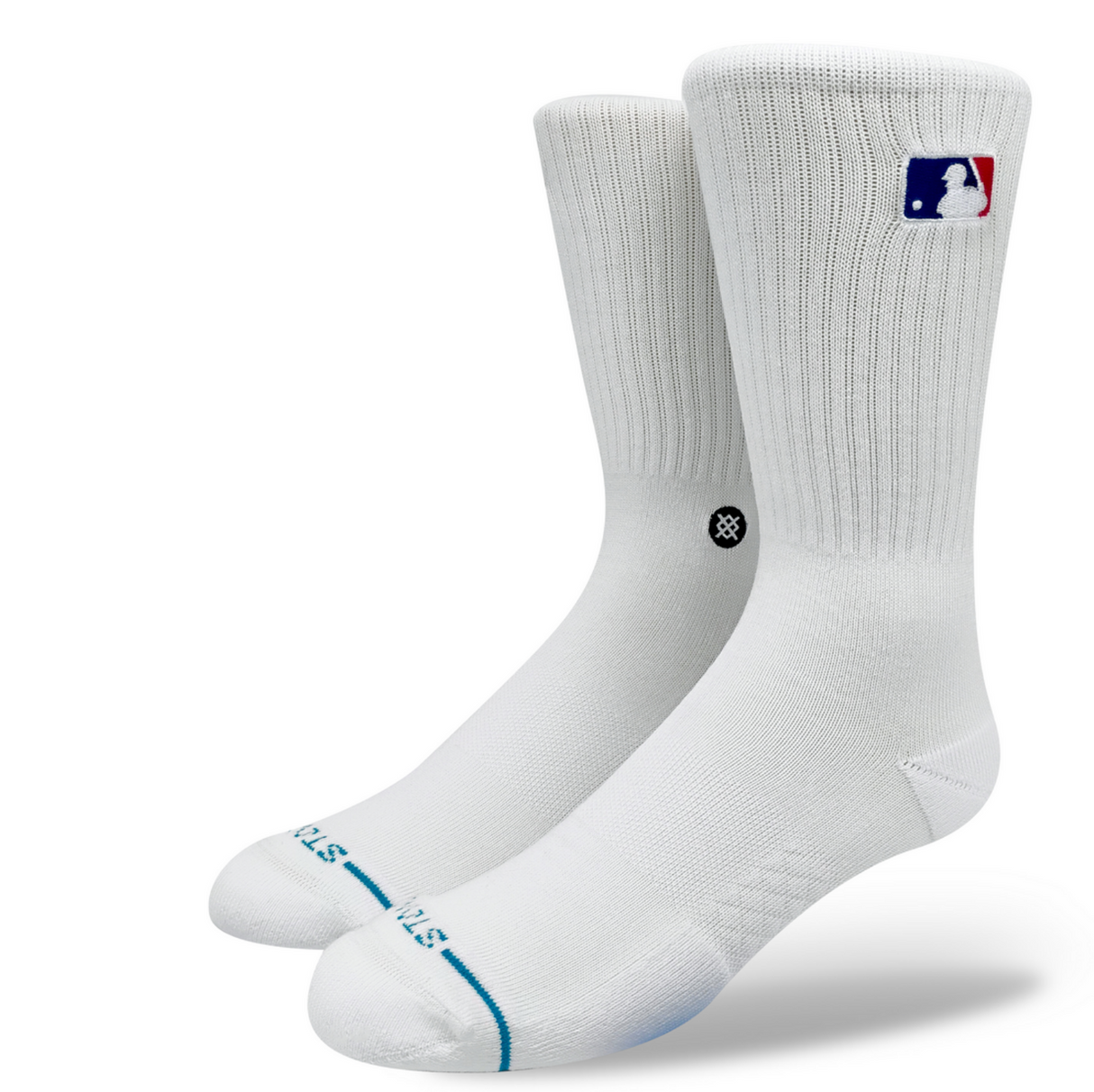 Stance MLB Batterman Crest White Socks