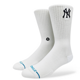Stance New York Yankees Crest White Socks