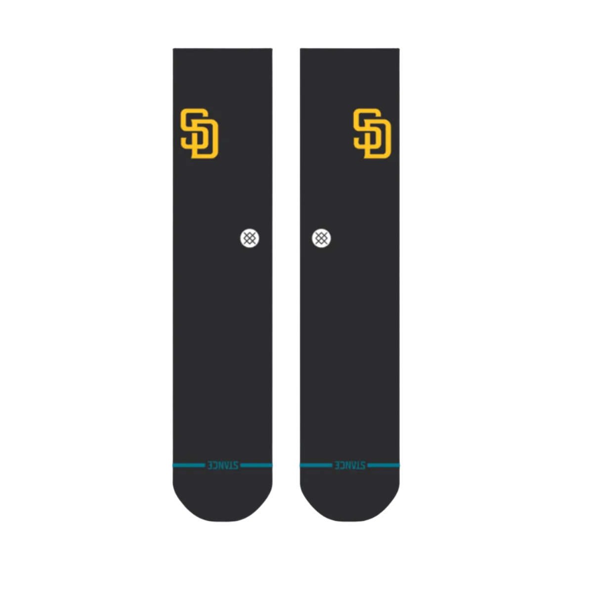 Stance San Diego Padres Crest Black Socks