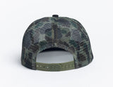 Autumn Camo Trucker Green Hat
