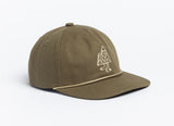 Autumn Canvas 5 Panel Olive Hat