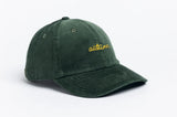 Autumn Cord 6 Panel Green Hat