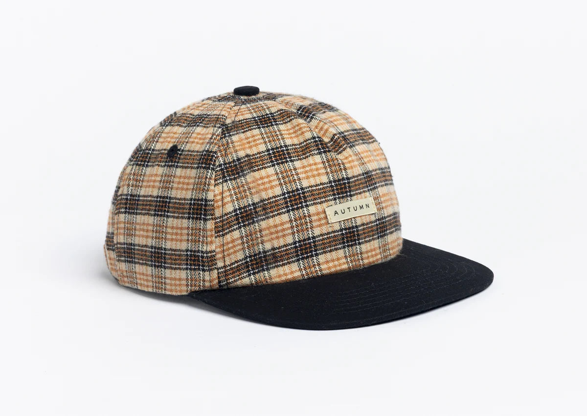 Autumn Mixed 5 Panel Plaid Hat