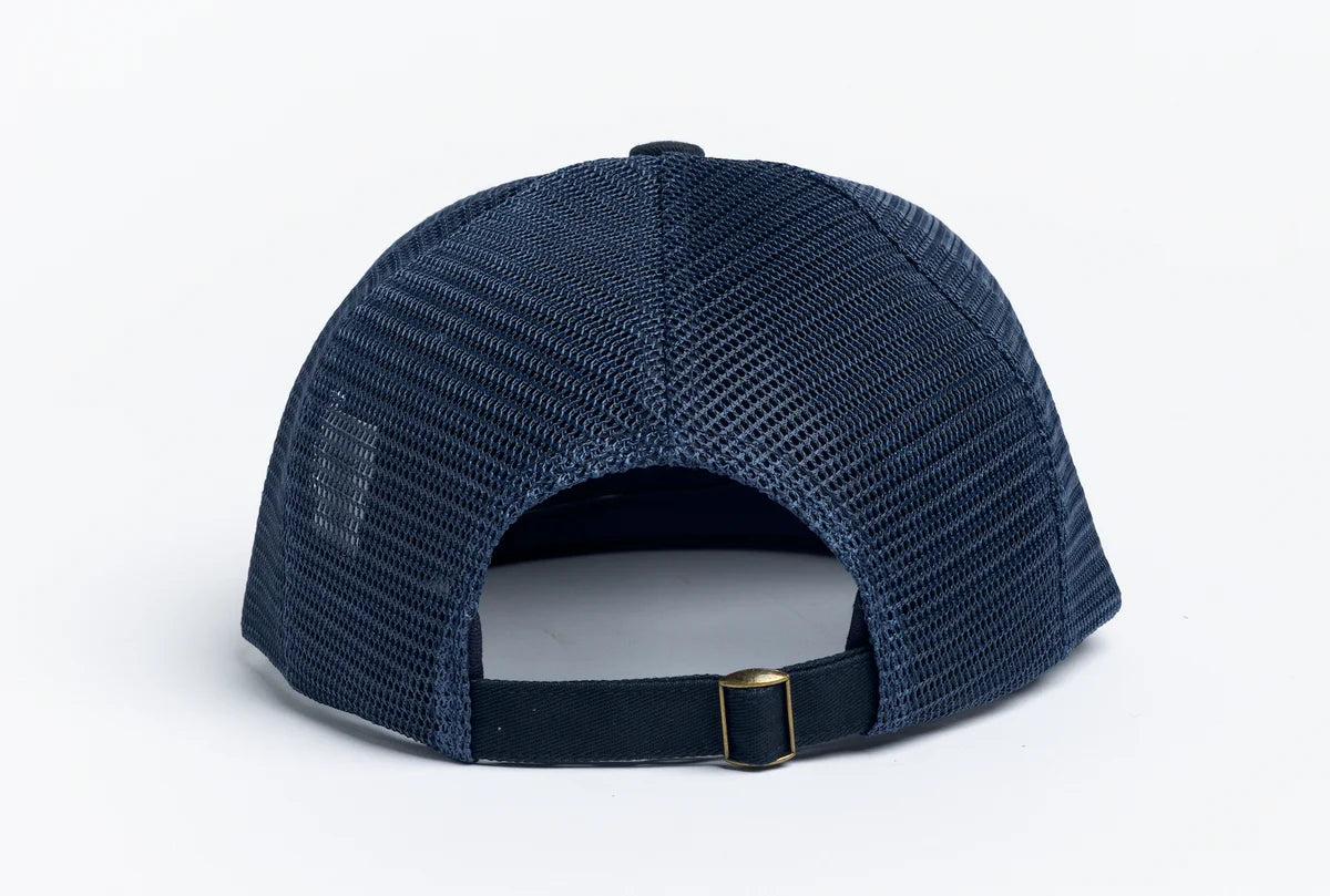 Autumn Trucker Strapback Navy Hat