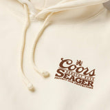 Seager X Coors Banquet Hotshots Bone Hooded Sweatshirt