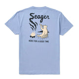 Seager Smokey Faded Denim S/s Shirt