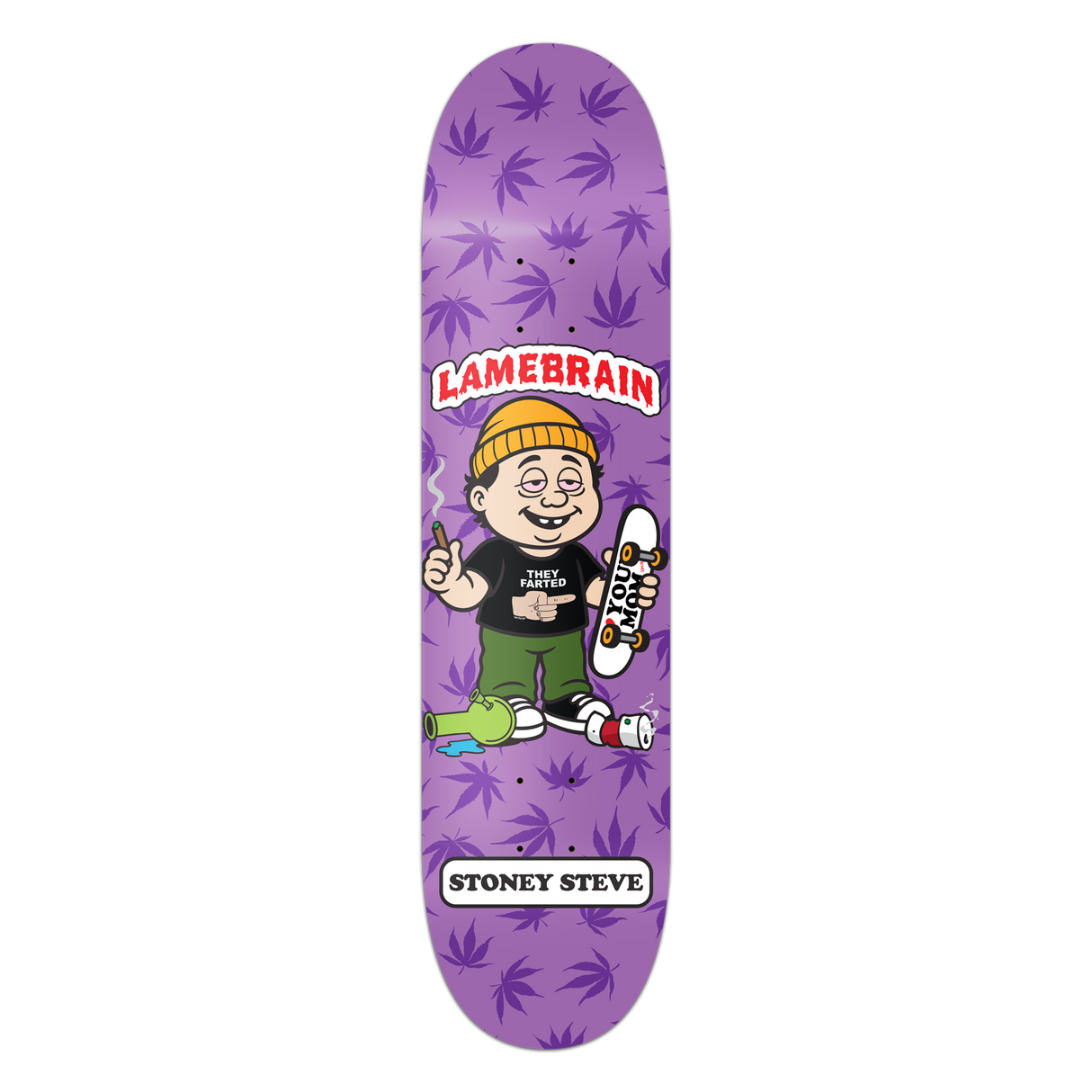 Lamebrain Stoney Steve Skateboard Deck