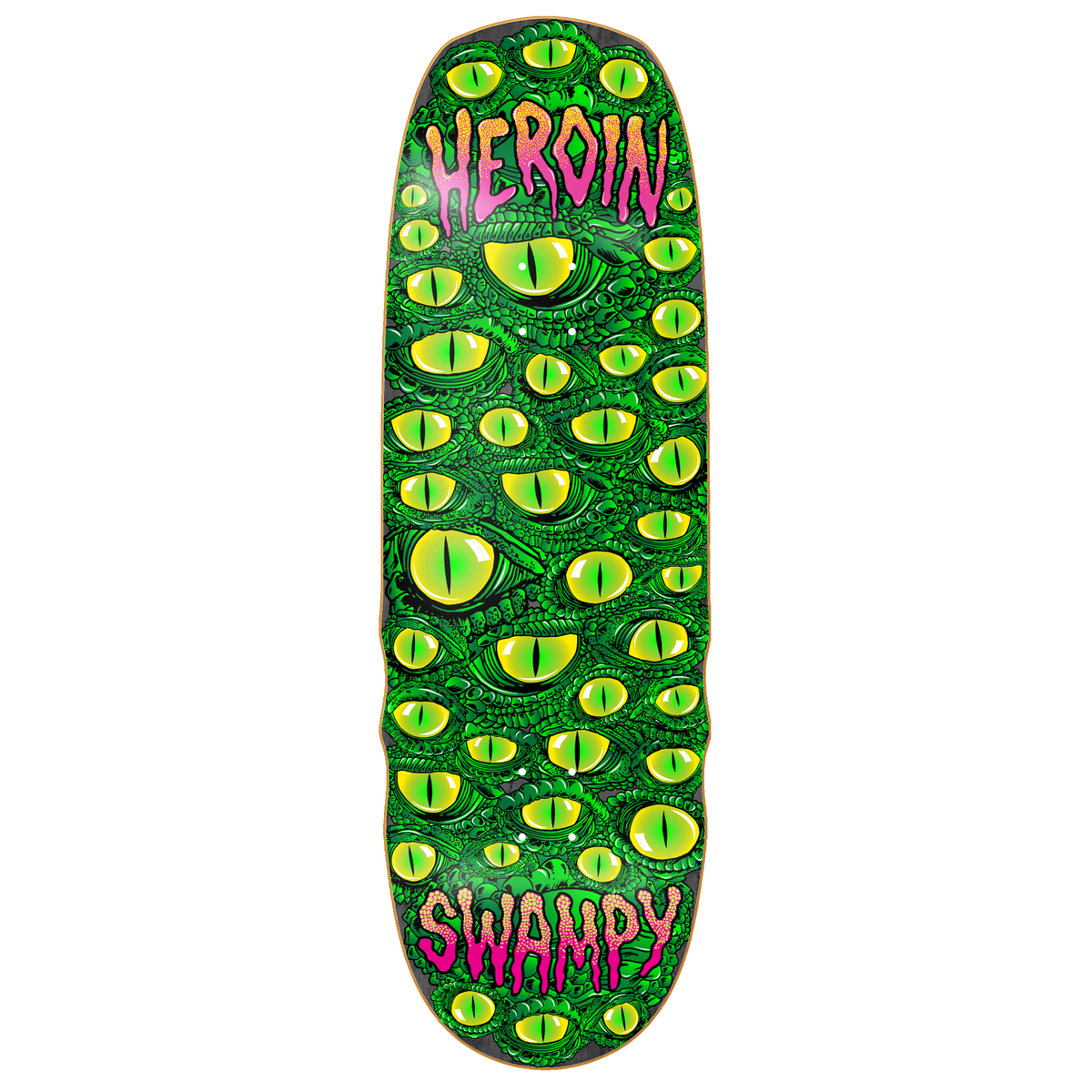 Heroin Skateboards Swampy Eyes 10.0" Skateboard Deck