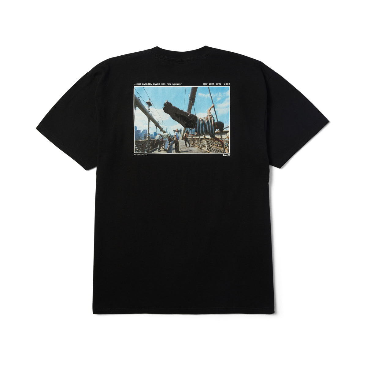 HUF Taking The Leap Black S/s Shirt