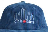 Theories Big Apple Blue Corduroy Strapback Hat