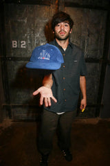 Theories Big Apple Blue Corduroy Strapback Hat