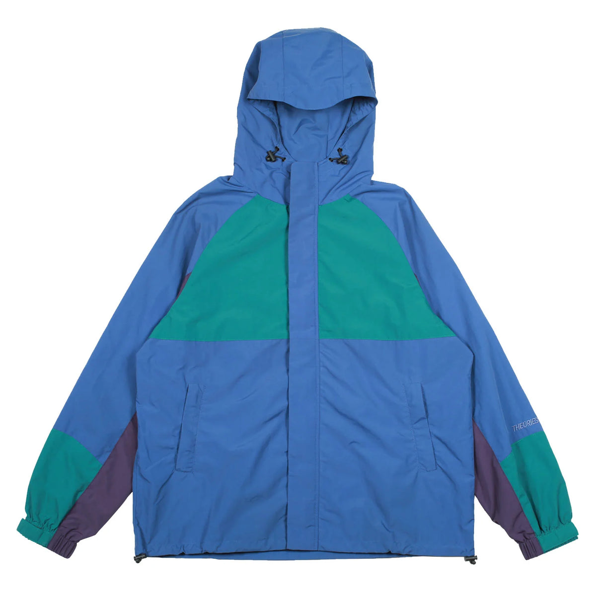 Theories Gale Shell Blue Green Jacket