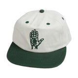 Theories Hand Of Theories Pearl Green Short Brim Strapback Hat