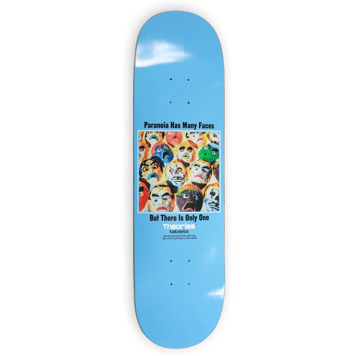 Theories Paranoia 8.25" Skateboard Deck