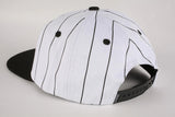 Theories Speedway Black Pinstripe Snapback Hat