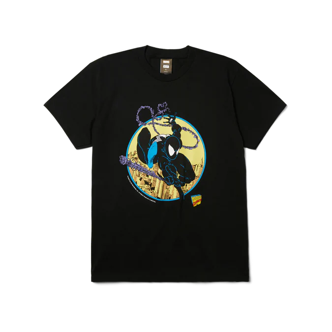 Huf X Marvel Spider-Man Three Hundred Black S/s Shirt