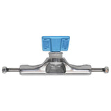 Slappy ST1 Inverted Hollow Lights Ultra Low Kingpin Polished Light Blue Skateboard Truck