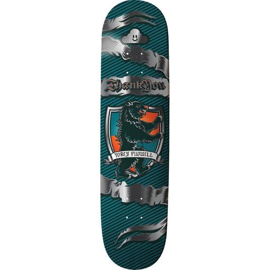 Thank You Torey Pudwill Medieval 8.25" Skateboard Deck