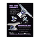 Thunder Team Inverted Polished Skateboard Trucks