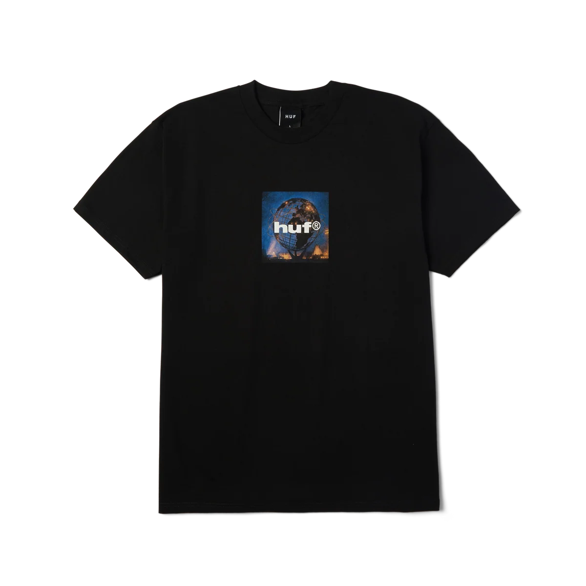 HUF Unisphere Black S/s Shirt