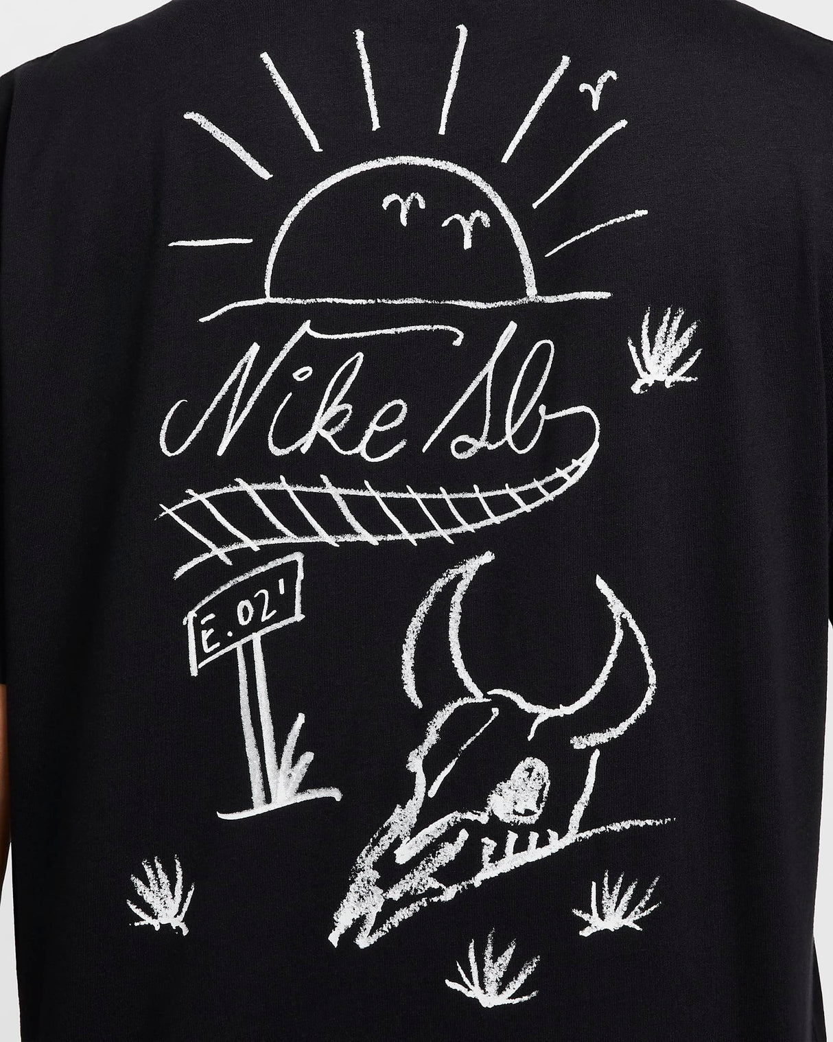 Nike SB Max 90 Train Moniker Skate Black S/s Shirt